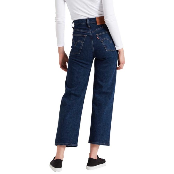 NWT Levi’s rib cage straight ankle dark wash - Picture 2 of 13